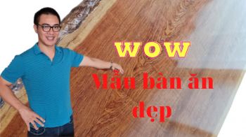 Mẫu bàn ăn đẹp bằng gỗ tự nhiên luôn Sang chảnh, Đẳng Cấp