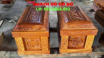 Quách Gỗ Gõ Đỏ !