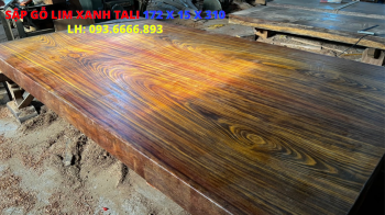 Sập gỗ nguyên khối Gỗ Lim Xanh Tali 172 x 15 x 310