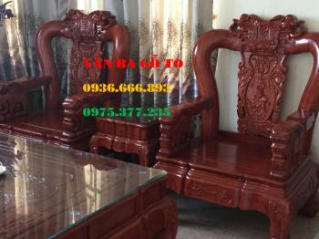 Bàn ghế gỗ| bàn ghế Minh Quốc Voi 10 món