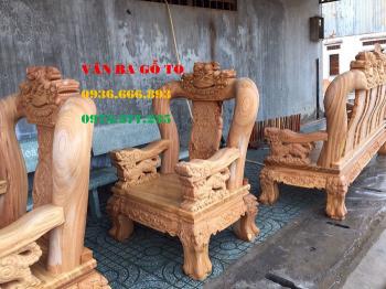 Bàn ghế gỗ| Minh Ghê cột 12