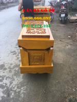 Quách Gỗ Vàng Tâm Gỗ Loại 1 Mẫu Siêu Víp thành 10 Đáy 10 Thiên 15
