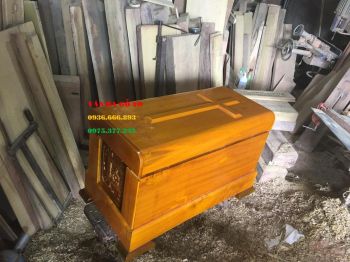 Tiểu Quách Gỗ Vàng Tâm Cho Người Đạo Thiên Chúa Thành 7 Đáy 7 Thiên 10 (11,5 tr)
