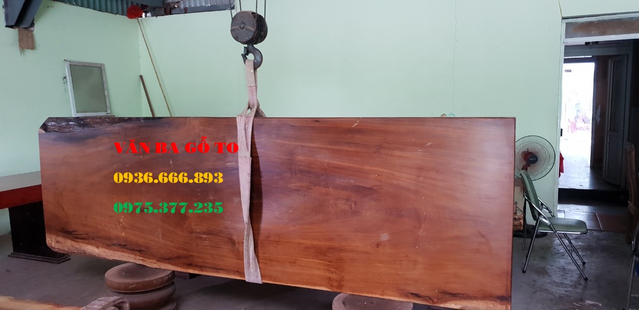 Mặt bàn gỗ dổi lào