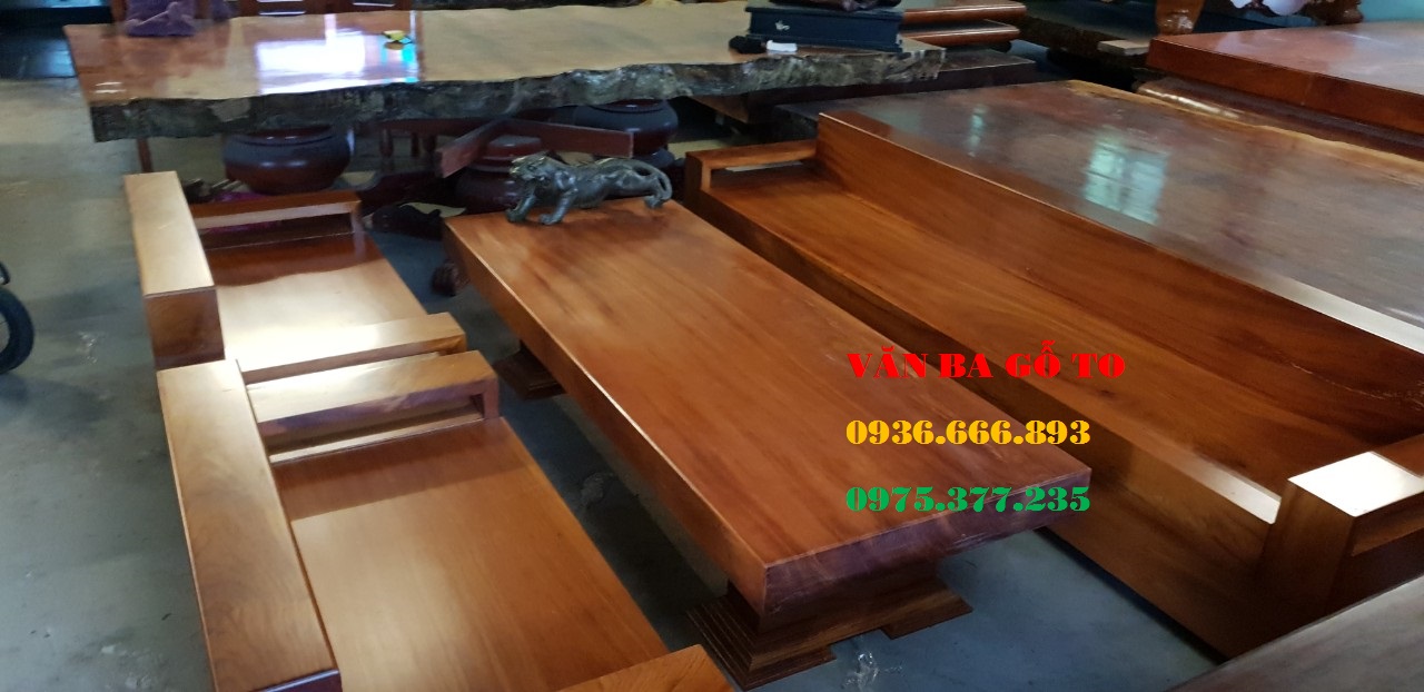 Sofa gỗ nguyên tấm