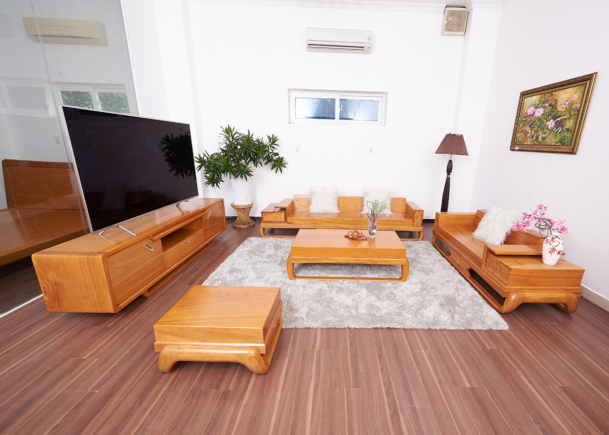 Sofa gỗ phòng khách